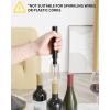 imageCIRCLE JOY 4 in 1 Air Pump Wine Bottle Opener Set With Foil Cutter Wine Pourer Vacuum Stopper and Storage Base Efficient Corkscrew Bottle Opener Without Damaging Corks Gifts for Wine Lover