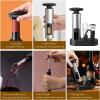 imageCIRCLE JOY 4in1 Wine Bottle Opener Set With Foil Cutter Wine Pourer Vacuum Stopper and Storage Base Stainless Steel Corkscrew Cork Remove Bartenders Restaurants ampamp Home Ideal Gift