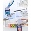 imageCIRCLE JOY Electric Can Opener Can Opener Electric for Seniors with Smooth Edge FoodSafe Automatic Can Opener Portable Battery Operated Can Openers for Almost Any Can Sizes GreenBlue