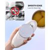 imageCIRCLE JOY Electric Can Opener Can Opener Electric for Seniors with Smooth Edge FoodSafe Automatic Can Opener Portable Battery Operated Can Openers for Almost Any Can Sizes GreenSilver