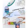 imageCIRCLE JOY Electric Can Opener Can Opener Electric for Seniors with Smooth Edge FoodSafe Automatic Can Opener Portable Battery Operated Can Openers for Almost Any Can Sizes GreenGreen
