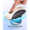 imageCIRCLE JOY Electric Can Opener Can Opener Electric for Seniors with Smooth Edge FoodSafe Automatic Can Opener Portable Battery Operated Can Openers for Almost Any Can Sizes GreenRechargeable  Black White
