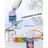 imageCIRCLE JOY Electric Can Opener Can Opener Electric for Seniors with Smooth Edge FoodSafe Automatic Can Opener Portable Battery Operated Can Openers for Almost Any Can Sizes GreenSilver
