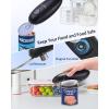 imageCIRCLE JOY Electric Can Opener Can Opener Electric for Seniors with Smooth Edge FoodSafe Automatic Can Opener Portable Battery Operated Can Openers for Almost Any Can Sizes GreenBlack