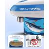 imageCIRCLE JOY Electric Can Opener Can Opener Electric for Seniors with Smooth Edge FoodSafe Automatic Can Opener Portable Battery Operated Can Openers for Almost Any Can Sizes GreenBlue