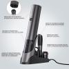 imageCIRCLE JOY Rechargeable Electric Wine Opener Set 7in1 Aluminum Alloy Wine Gift Set with Electric Corkscrew Foil Cutter Wine Pourer Charging Base Vacuum Pump and 2 Wine Stoppers7In1 Rechargable Wine Set  Plus