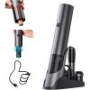 imageCIRCLE JOY Rechargeable Electric Wine Opener Set 7in1 Aluminum Alloy Wine Gift Set with Electric Corkscrew Foil Cutter Wine Pourer Charging Base Vacuum Pump and 2 Wine Stoppers7In1 Rechargable Wine Set  Plus