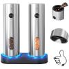 Rechargeable Set with Charging Base - Silver
