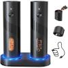 Rechargeable Set with Charging Base - Black