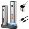 Rechargeable Set with Charging Base/Silver
