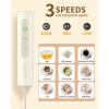 image:imageCIRCLE JOY Rechargeable Handheld Milk Frother Wand with Stand 3 Variable Speeds 3 Whisks and Storage Box Electric Drink Mixer for Latte Cappuccino Hot Chocolate Eggs and Protein Powder BeigeRechargeable with Storage Stand and Box  Beige