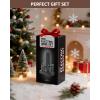 image:imageCIRCLE JOY Rechargeable Electric Wine Opener 6In1 Cordless Electric Wine Bottle Opener with Pourer Foil Cutter 2 Vacuum Preservation Stoppers and Storage Base Gifts for Wine Lovers