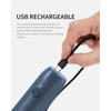 image:imageCIRCLE JOY Rechargeable 2Speed Handheld Milk Frother with Stand Dual Spring Whisk Electric Foamer Portable amp Detachable Coffee Frother Wand Drink Mixer for Lattes Macchiato Hot Chocolate SilverCStand Blue