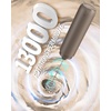 image:imageCIRCLE JOY Rechargeable 2Speed Handheld Milk Frother with Stand Dual Spring Whisk Electric Foamer Portable amp Detachable Coffee Frother Wand Drink Mixer for Lattes Macchiato Hot Chocolate SilverStorage CoverBrown