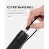 image:imageCIRCLE JOY Rechargeable 2Speed Handheld Milk Frother with Stand Dual Spring Whisk Electric Foamer Portable amp Detachable Coffee Frother Wand Drink Mixer for Lattes Macchiato Hot Chocolate SilverCBlack