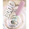 image:imageCIRCLE JOY Rechargeable 2Speed Handheld Milk Frother with Stand Dual Spring Whisk Electric Foamer Portable amp Detachable Coffee Frother Wand Drink Mixer for Lattes Macchiato Hot Chocolate SilverStorage CoverPink