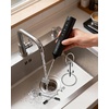 image:imageCIRCLE JOY Rechargeable Handheld Milk Frother Wand with 3 Variable Speeds 3 Whisks and Storage Box Electric Drink Mixer for Latte Cappuccino Hot Chocolate Eggs and Protein Powder SilverRechargeable with Storage Stand and Box  Black